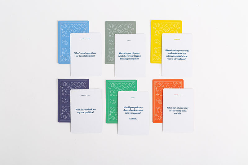 Romantic Card Game for Couples Wanting Closer, Happier Connection