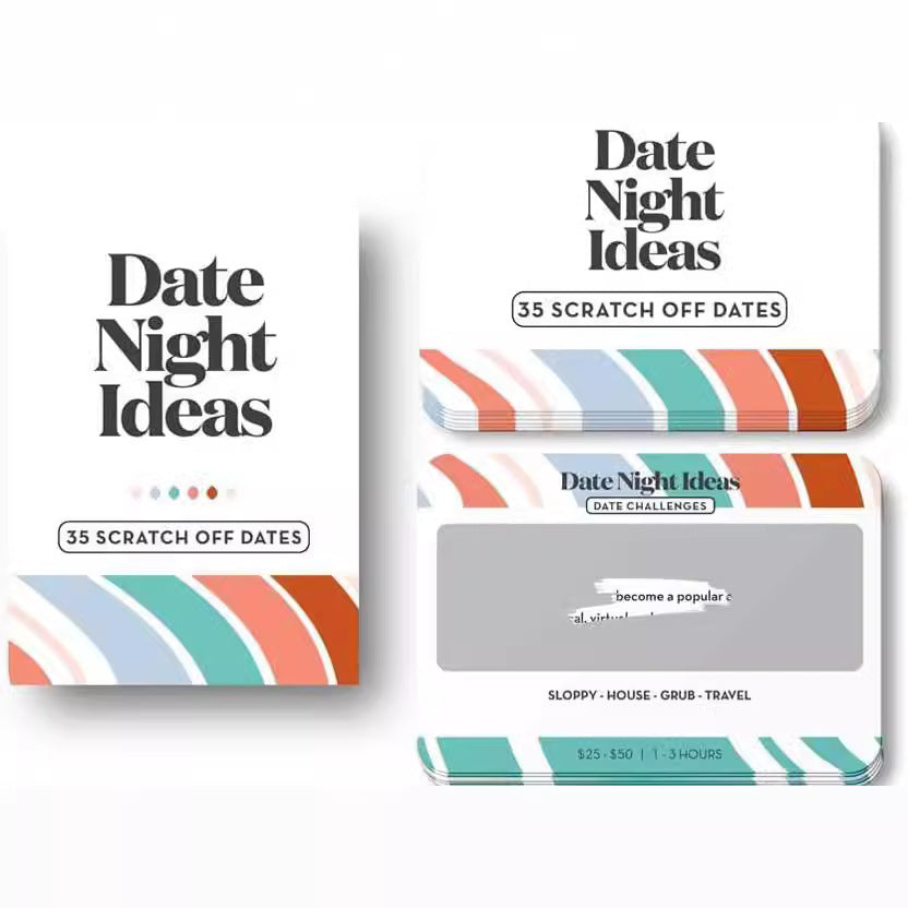 Strengthen Your Bond With Playful Couples Scratch Date Cards