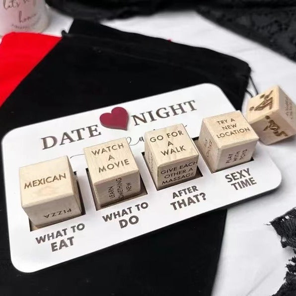 “No More ‘What Do You Want To Do?’ – The Date Night Dice Game Couples Love”
