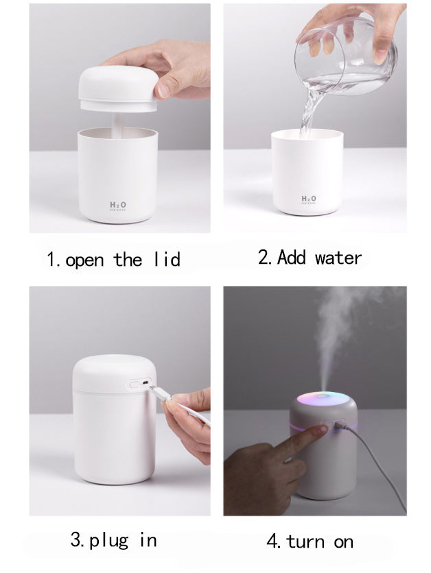 Ultrasonic Love Diffuser for Anxiety Relief and Deeper Bonding